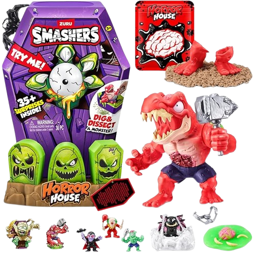 Spooky Black House, Interactive Collectible by Zuru Smashers